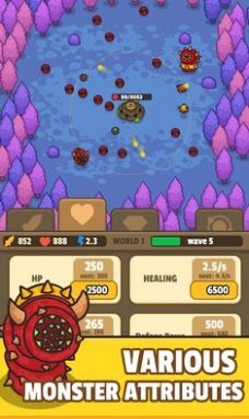 Idle Fortress Tower Defense截图2