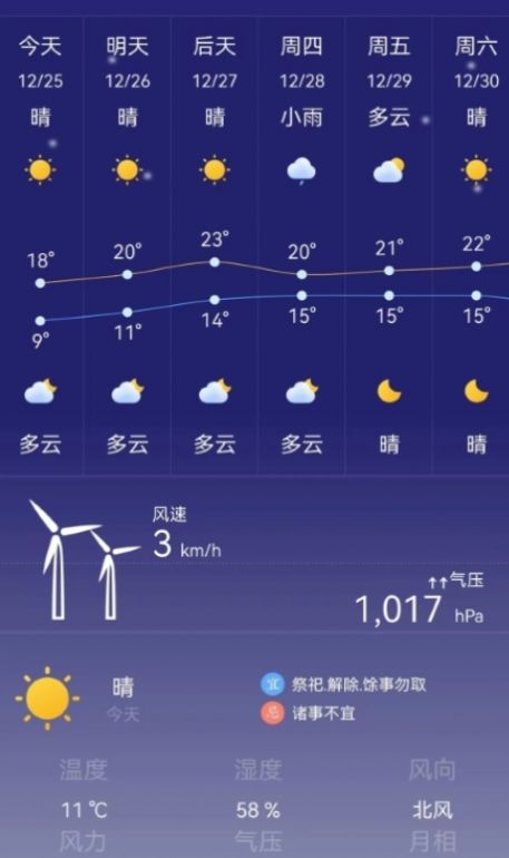 时刻天气预报pro最新版软件图片1