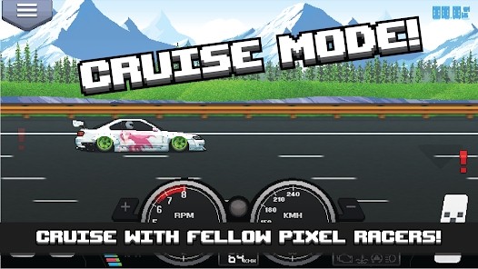 pixel car racer无限金币截图1